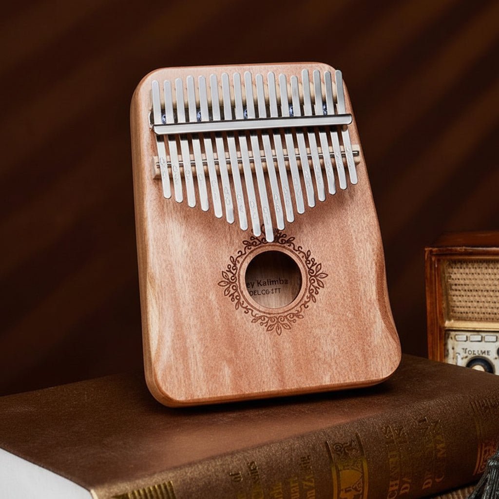 Kalimba Thumb Piano Acoustic Musical Instrument Wooden 17 Keys
