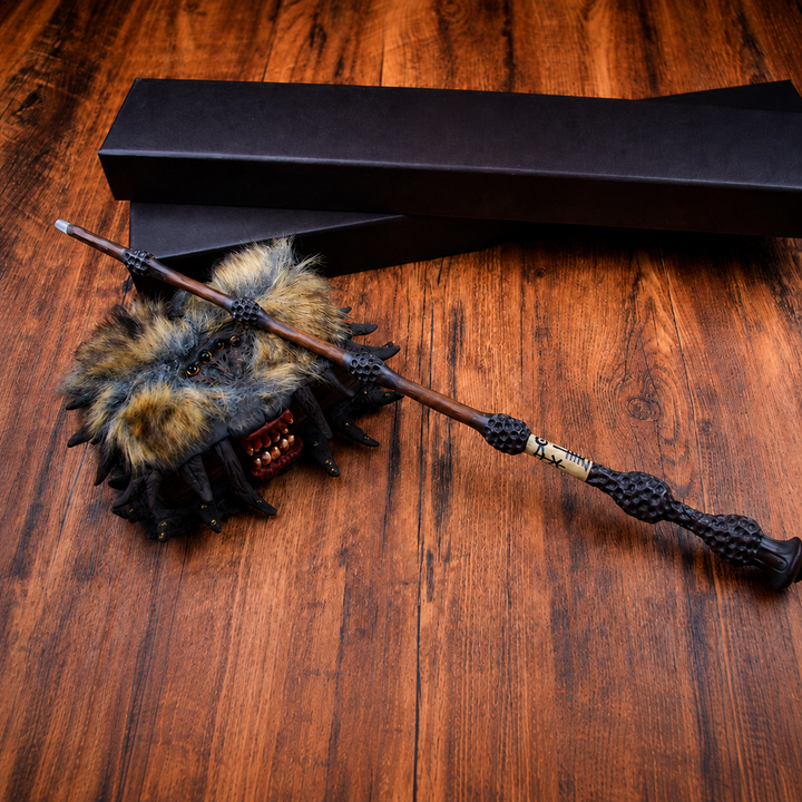Magic Wand Prop with Fireball Effect for Party and Performance Use