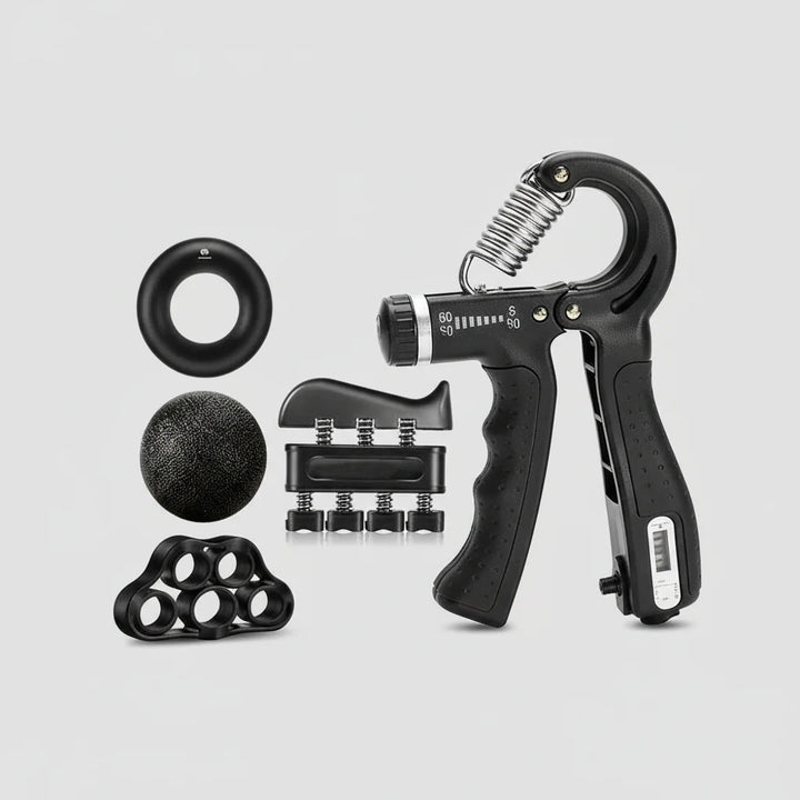 Hand Grip Strengthener Set Forearm Exercise Rehabilitation Kit