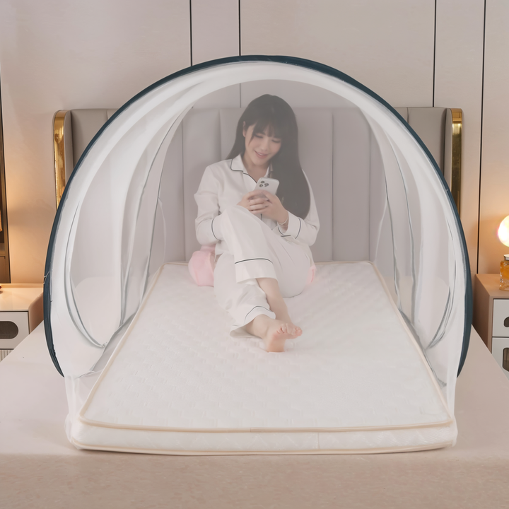 Foldable Round Mosquito Net Compact Travel Mosquito Net