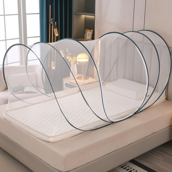 Foldable Round Mosquito Net Compact Travel Mosquito Net