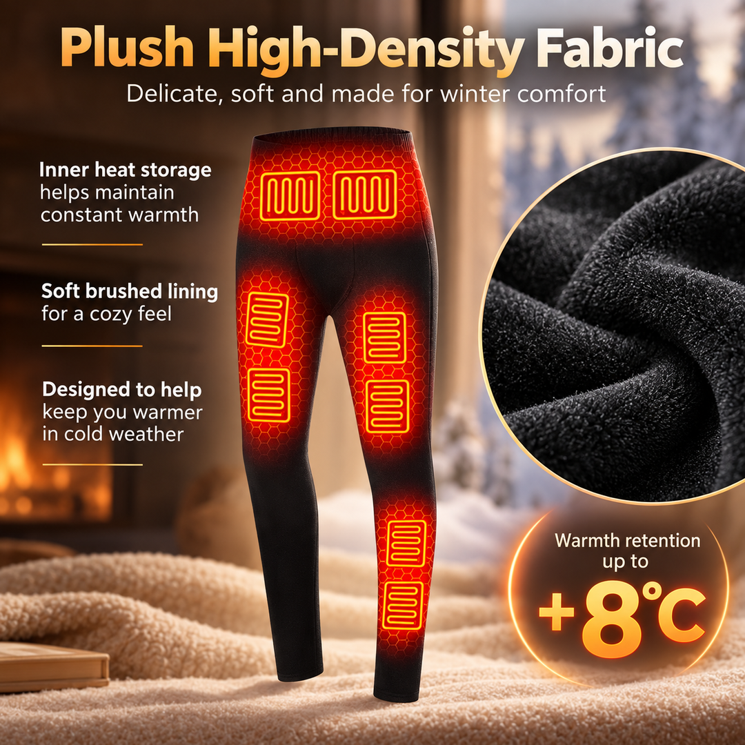 Heated Underwear Rechargeable Thermal Base Layer for Men Women