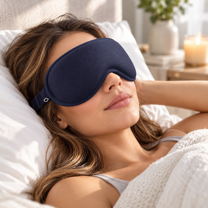 Heated Eye Mask for Dry Eyes USB Warm Compress Sleep Mask