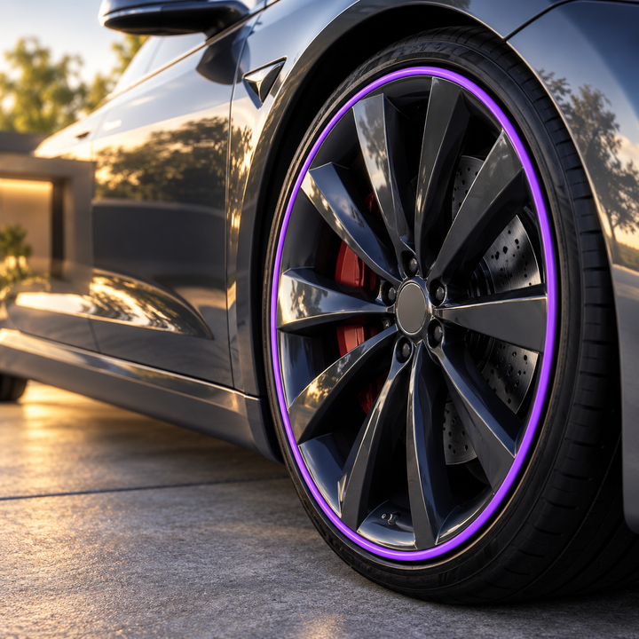 Alloy Wheel Rim Protector Kit Curb Scuff Guard for Car Rims