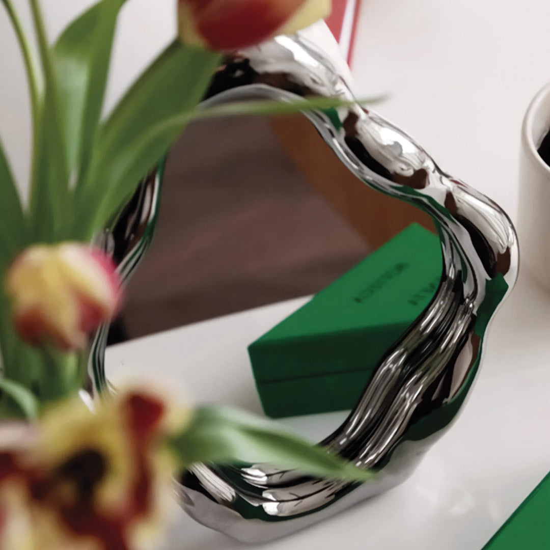 Table Mirror for Dresser Makeup Application