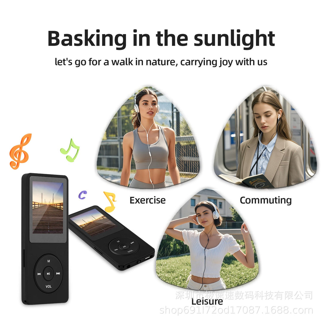 Kids Digital MP3 Player with Headset Portable Audio Device