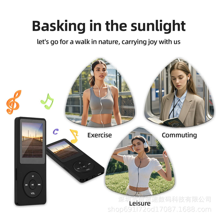 Kids Digital MP3 Player with Headset Portable Audio Device