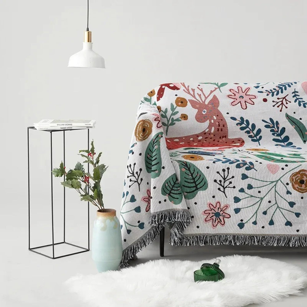 Soft Blanket Nature-Inspired Design Rectangular Throw Blanket