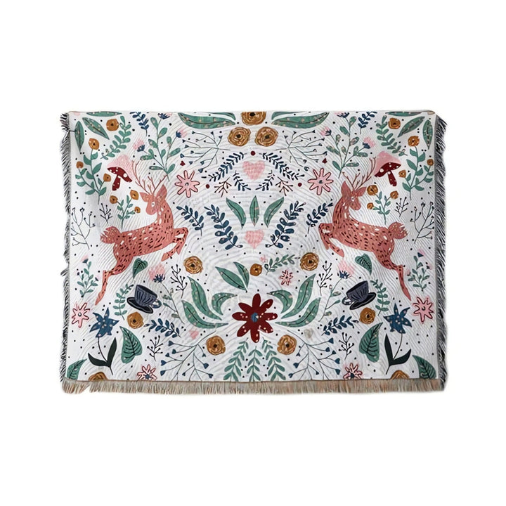 Soft Blanket Nature-Inspired Design Rectangular Throw Blanket