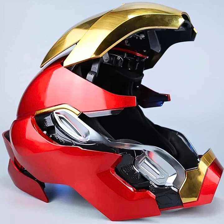 Iron Man MK50 Helmet 1 to 1 Wearable Motorized LED Voice Remote