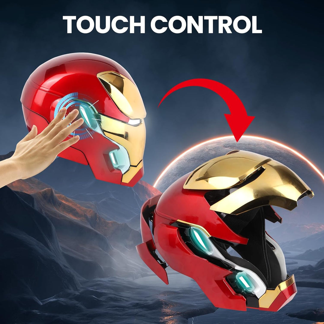 Iron Man MK50 Helmet 1 to 1 Wearable Motorized LED Voice Remote