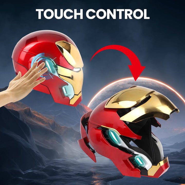 Iron Man MK50 Helmet 1 to 1 Wearable Motorized LED Voice Remote