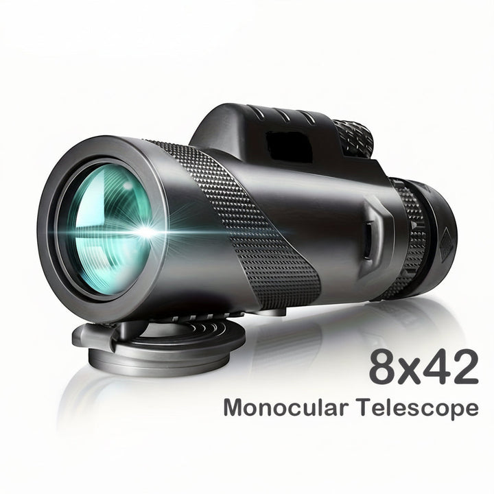 Monocular Telescope with Phone Adapter Outdoor Viewing Scope