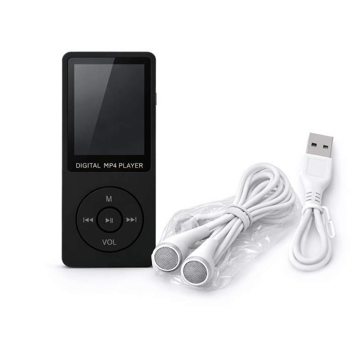 Kids Digital MP3 Player with Headset Portable Audio Device