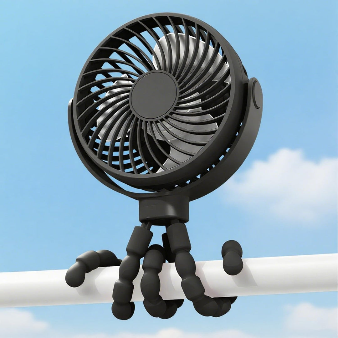 Portable Clip On Battery Operated Fan for Stroller
