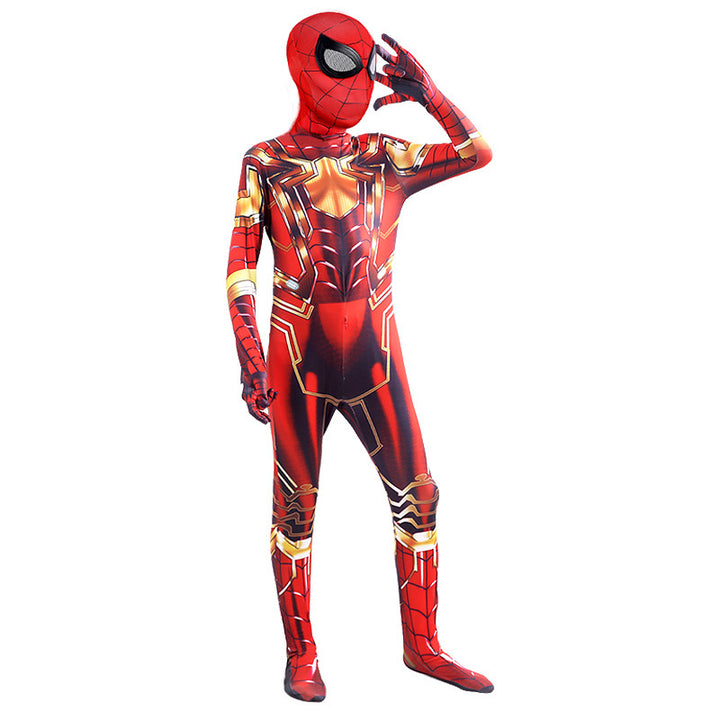Kids Spider-Man Costume Halloween Cosplay Bodysuit Jumpsuit for Boys