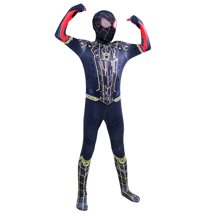 Kids Spider-Man Costume Halloween Cosplay Bodysuit Jumpsuit for Boys