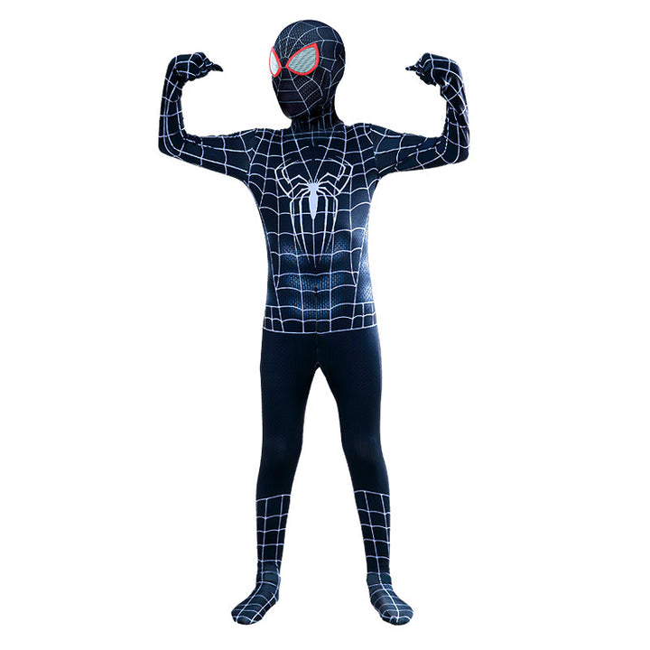 Kids Spider-Man Costume Halloween Cosplay Bodysuit Jumpsuit for Boys