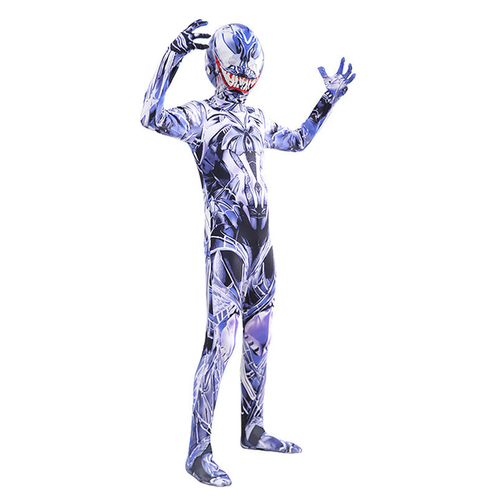 Kids Spider-Man Costume Halloween Cosplay Bodysuit Jumpsuit for Boys