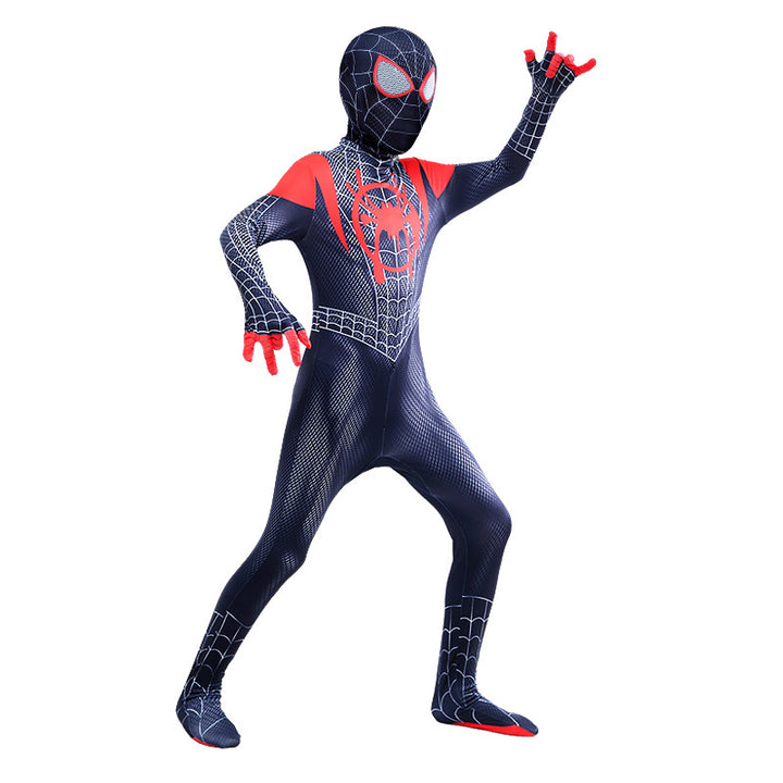 Kids Spider-Man Costume Halloween Cosplay Bodysuit Jumpsuit for Boys