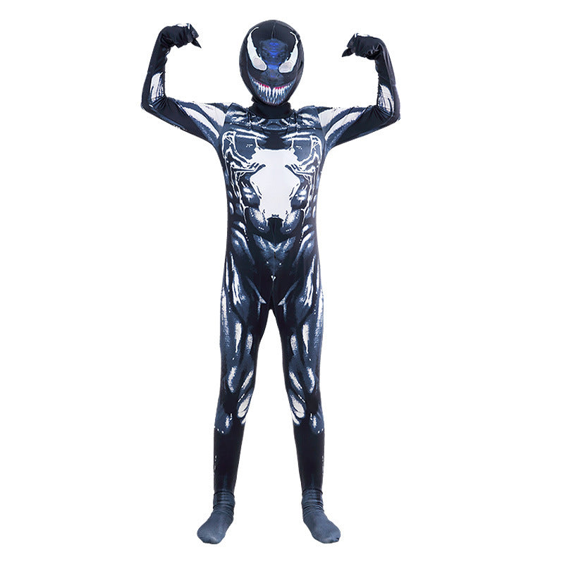 Kids Spider-Man Costume Halloween Cosplay Bodysuit Jumpsuit for Boys
