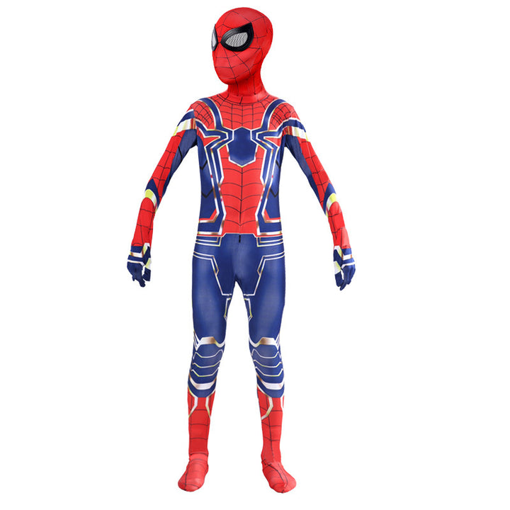 Kids Spider-Man Costume Halloween Cosplay Bodysuit Jumpsuit for Boys