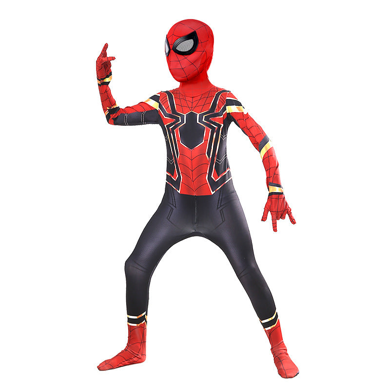 Kids Spider-Man Costume Halloween Cosplay Bodysuit Jumpsuit for Boys