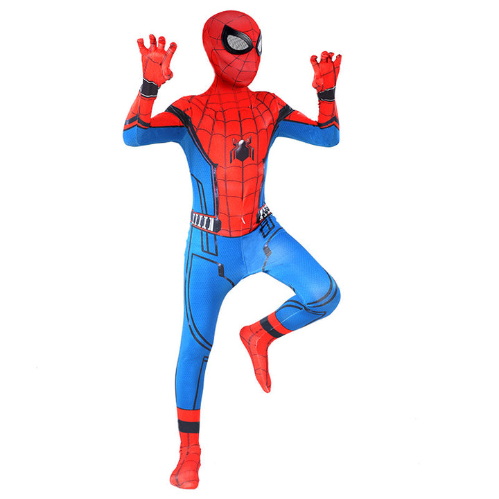 Kids Spider-Man Costume Halloween Cosplay Bodysuit Jumpsuit for Boys