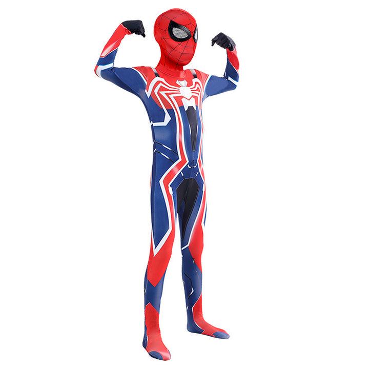 Kids Spider-Man Costume Halloween Cosplay Bodysuit Jumpsuit for Boys