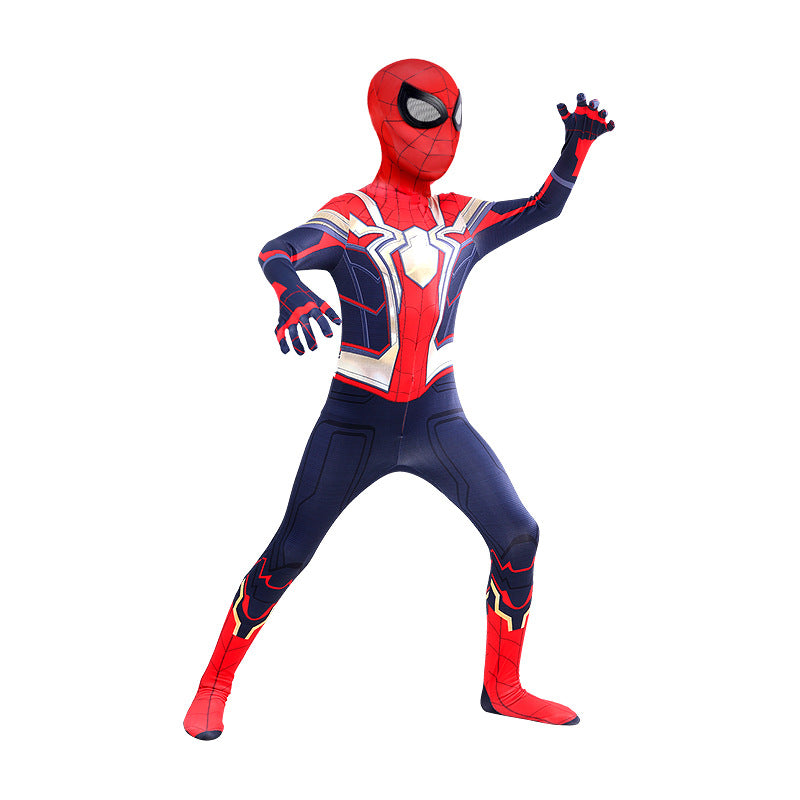 Kids Spider-Man Costume Halloween Cosplay Bodysuit Jumpsuit for Boys
