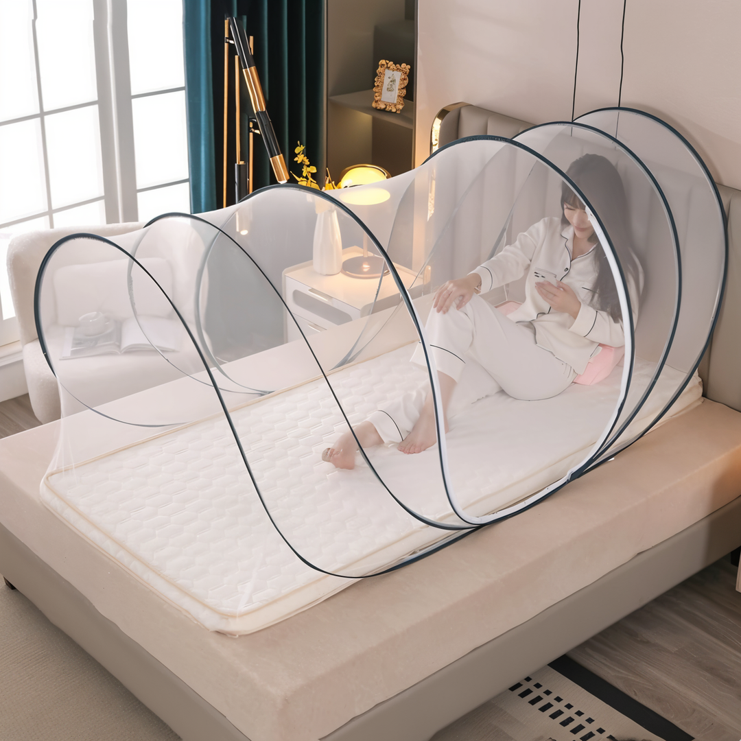 Foldable Round Mosquito Net Compact Travel Mosquito Net