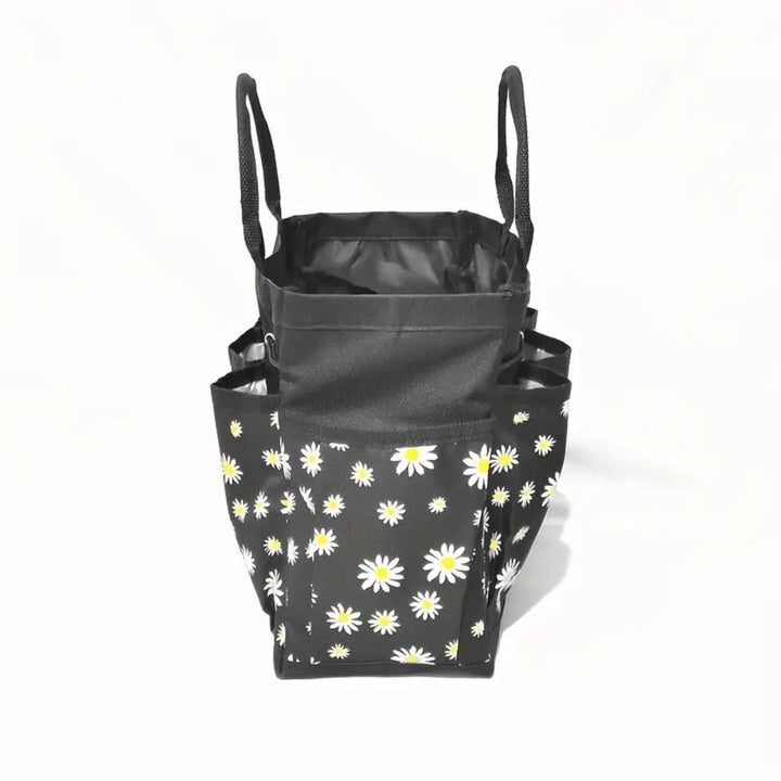 Floral Garden Tool Organizer Bag with Multiple Pockets