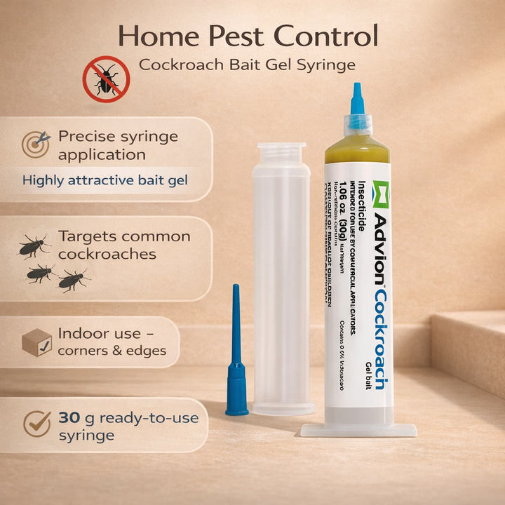 Pest Control Gel Syringe Indoor Cockroach Killer Bait