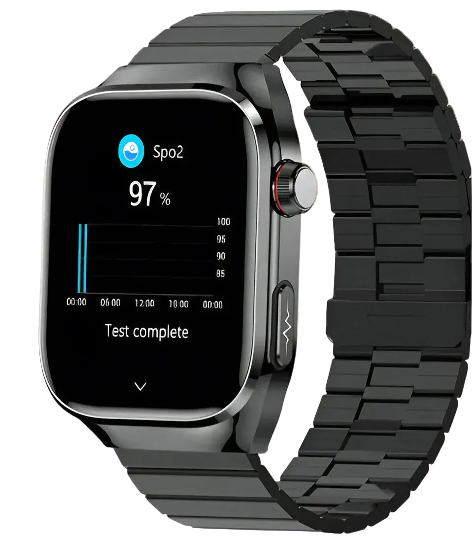 Blood Pressure &amp; Heart Rate Monitoring Smartwatch