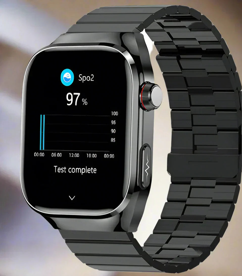 Blood Pressure &amp; Heart Rate Monitoring Smartwatch
