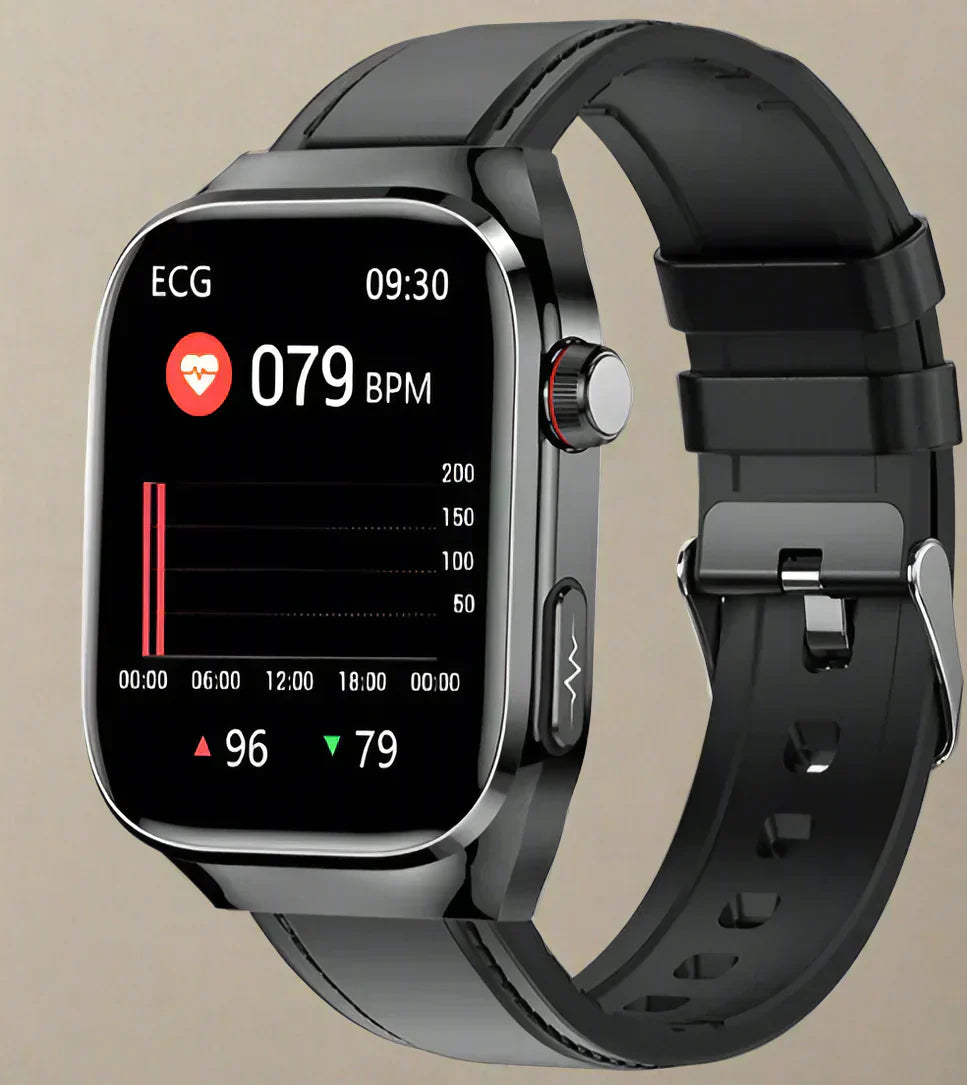Heart Rate &amp; Blood Pressure Monitor Smartwatch Fitness Tracker