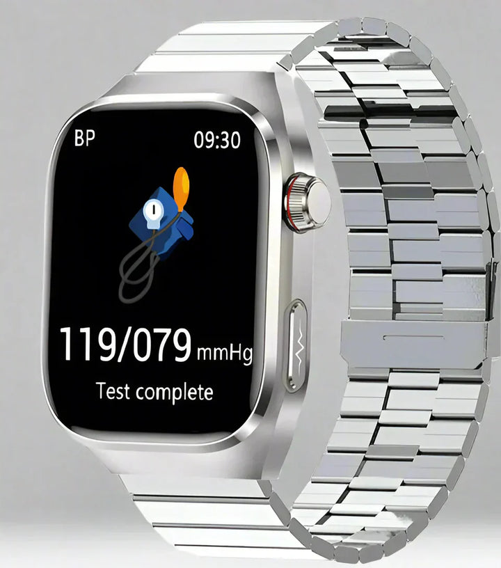 Heart Rate &amp; Blood Pressure Monitor Smartwatch Fitness Tracker