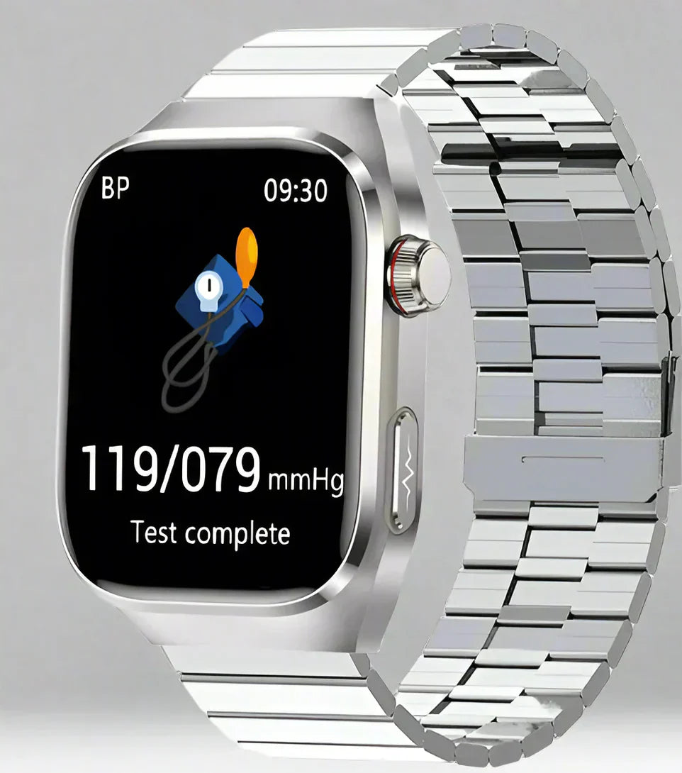 Blood Pressure &amp; Heart Rate Monitoring Smartwatch