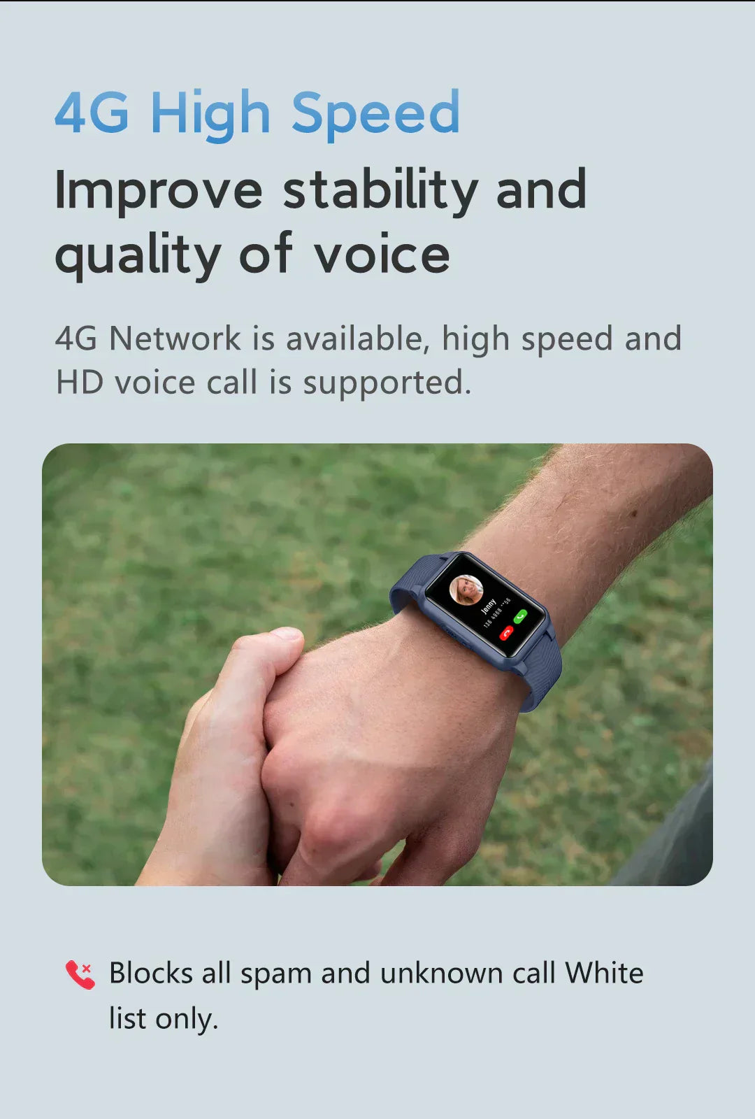 Senior Safety Watch GPS Fall Detection Smartwatch