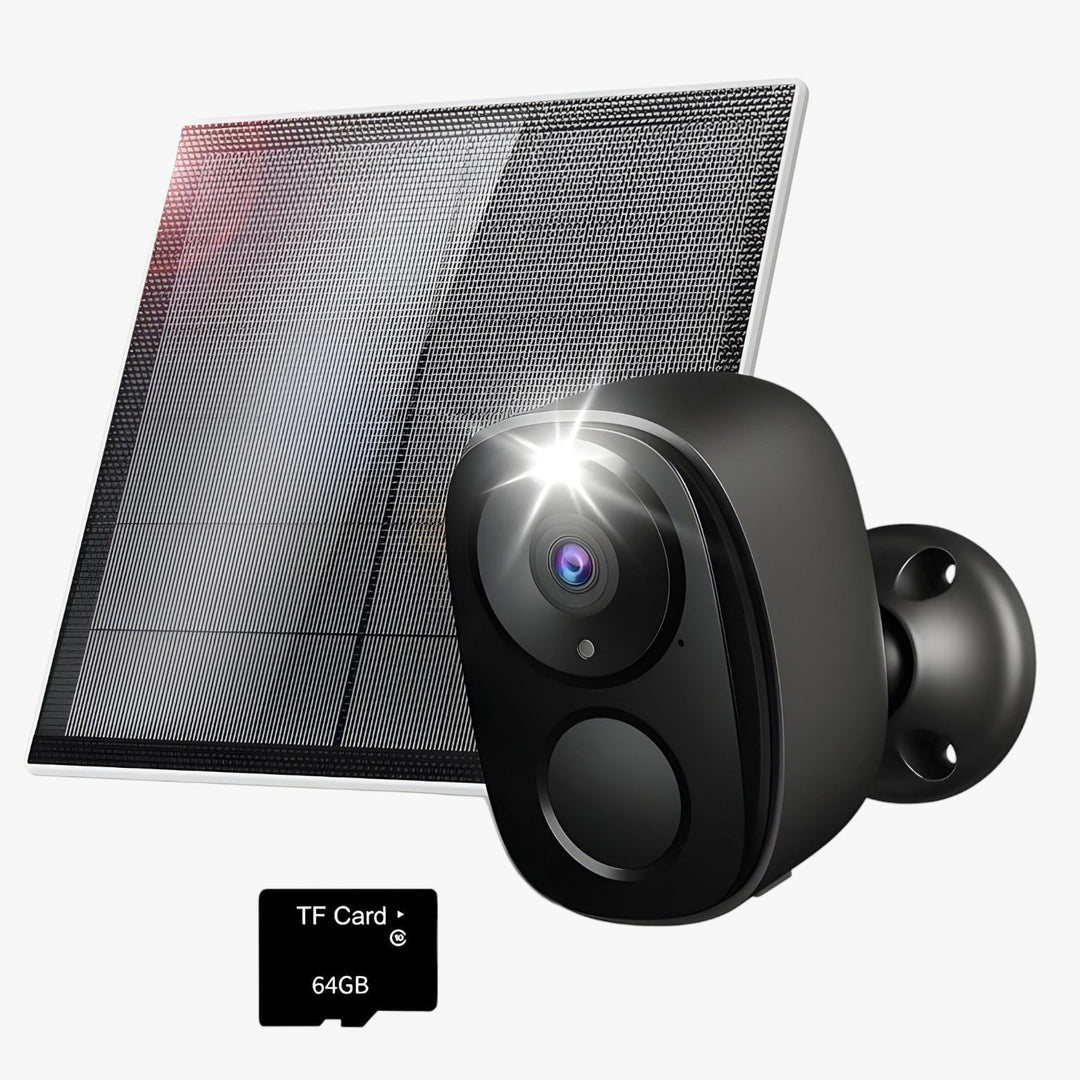 Wireless 2K Security Camera with Smart Detection and Night Vision