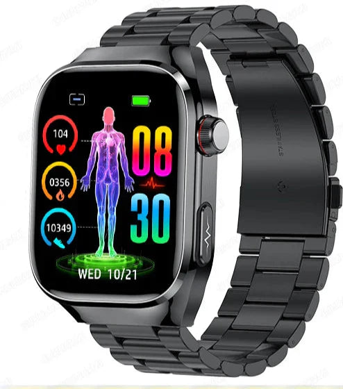 Blood Pressure &amp; Heart Rate Monitoring Smartwatch