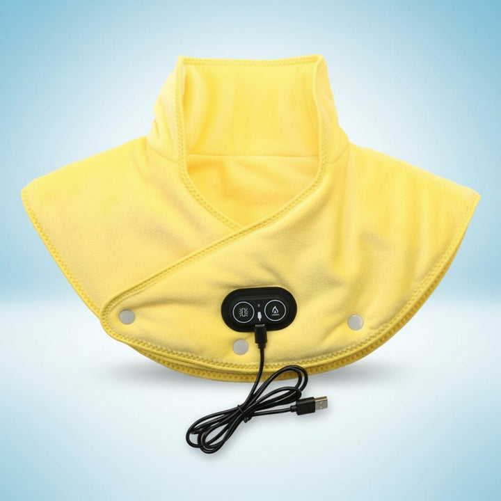 Neck and Shoulder Heating Pad with Vibration Massage Function