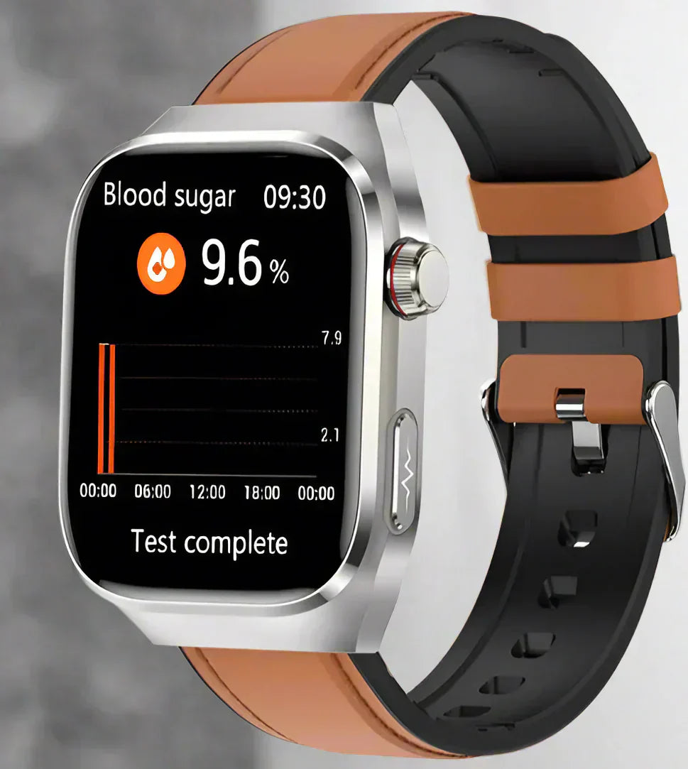 Blood Pressure &amp; Heart Rate Monitoring Smartwatch