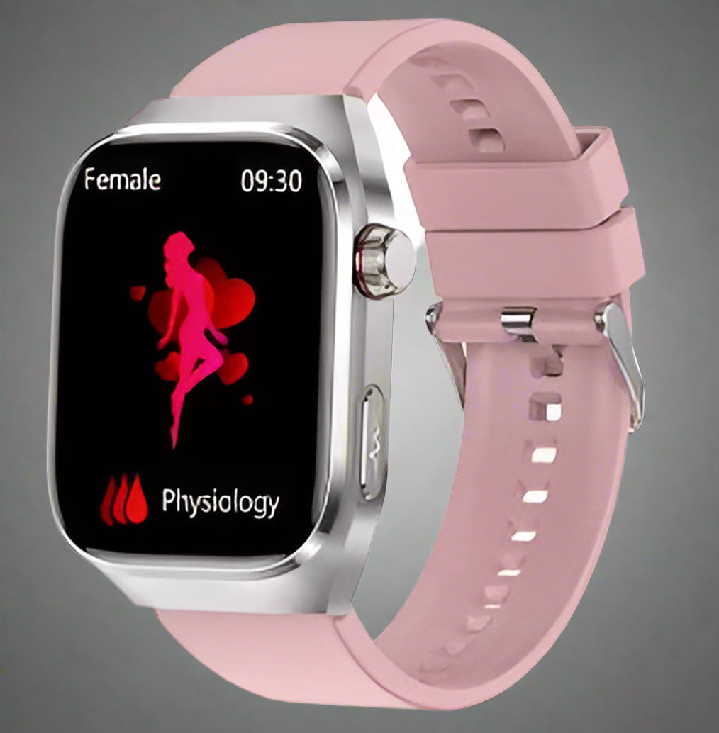 Blood Pressure &amp; Heart Rate Monitoring Smartwatch