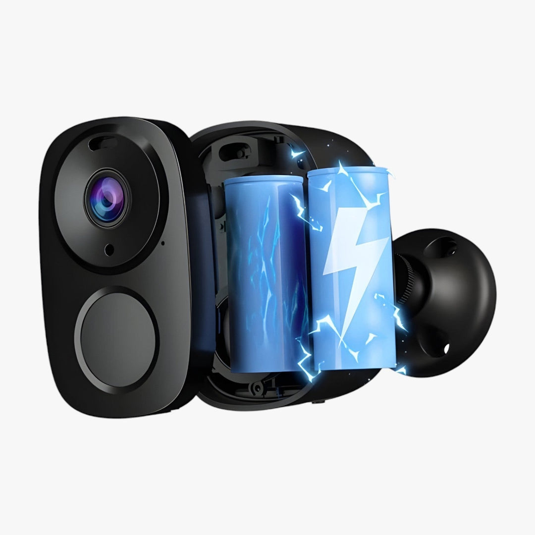 Wireless 2K Security Camera with Smart Detection and Night Vision