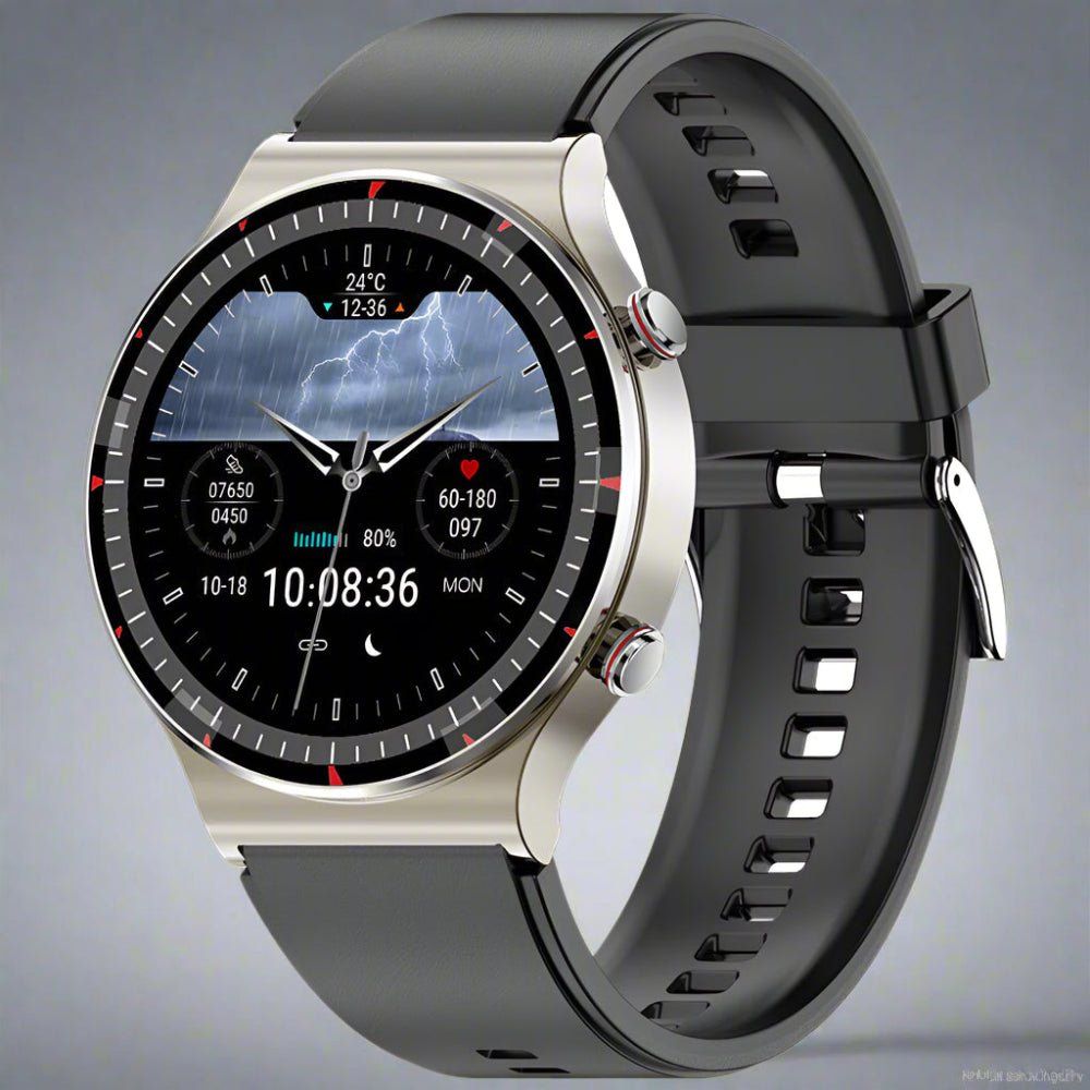 Smartwatch EKG Blood Pressure Oxygen Monitor Health Tracker