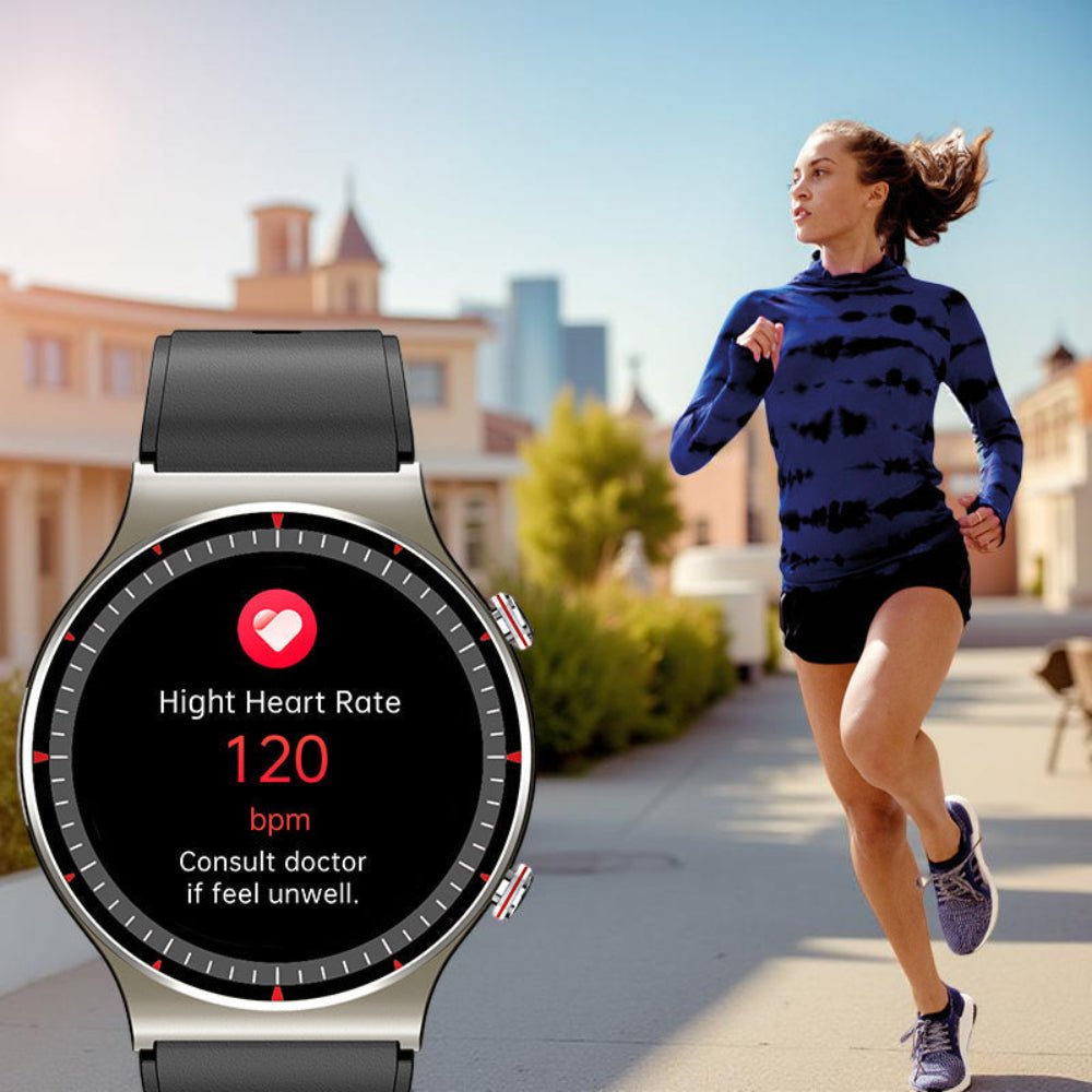 Smartwatch EKG Blood Pressure Oxygen Monitor Health Tracker