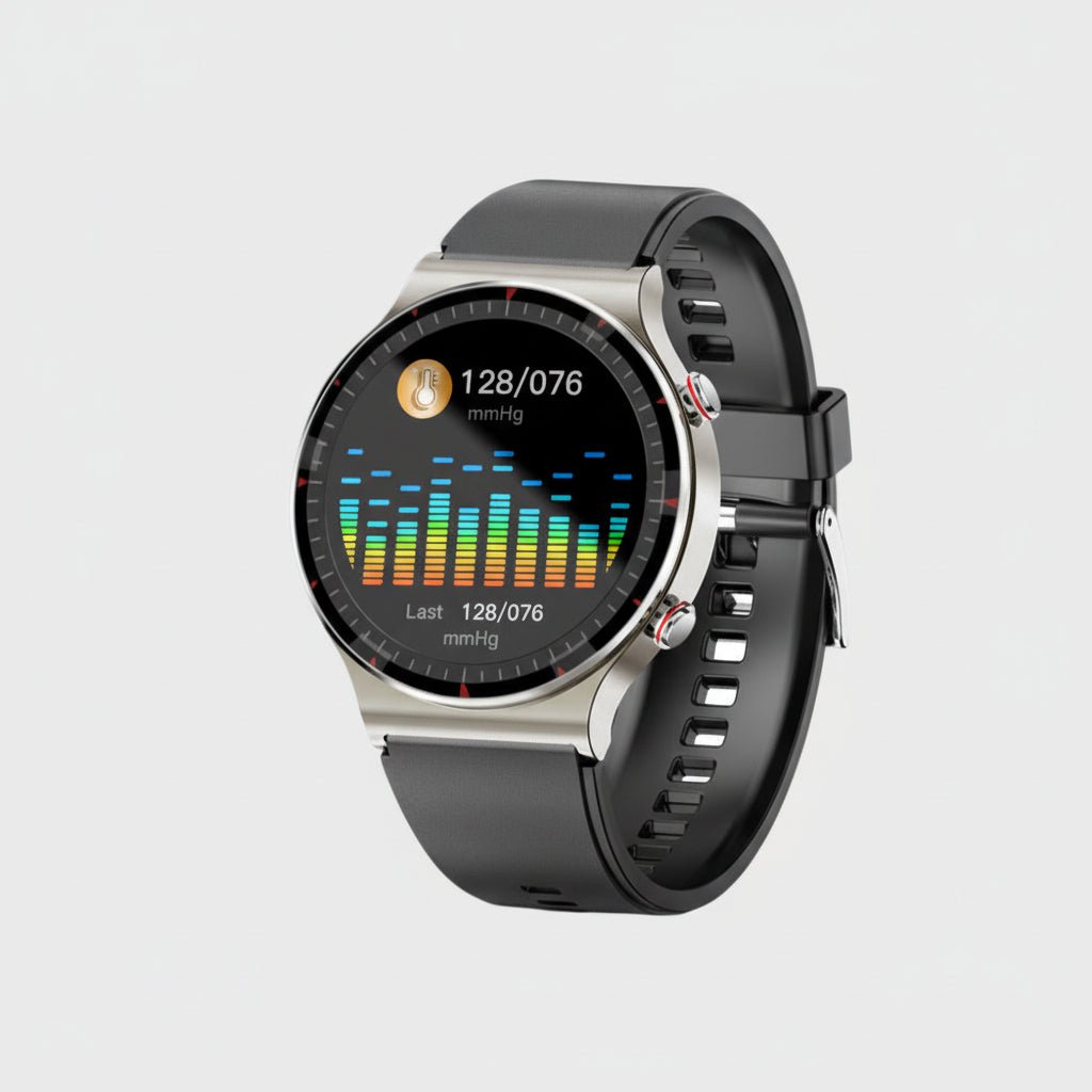 Smartwatch EKG Blood Pressure Oxygen Monitor Health Tracker