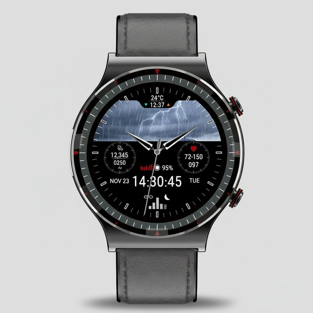 Smartwatch EKG Blood Pressure Oxygen Monitor Health Tracker