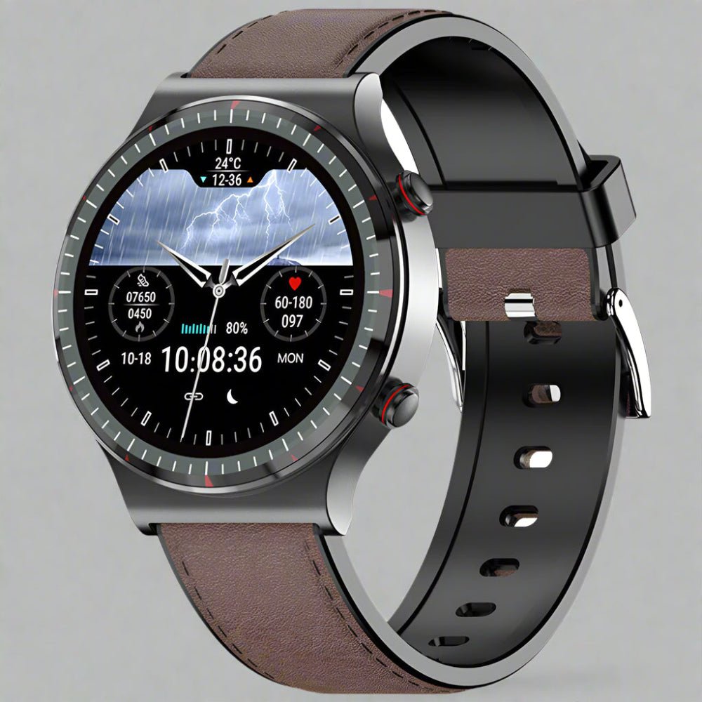 Smartwatch EKG Blood Pressure Oxygen Monitor Health Tracker